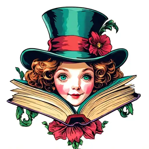 Alice In Wonderland Mad Hatter Book