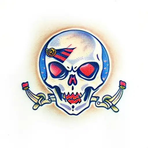 Skeleton With Piercings And