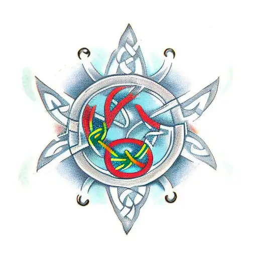 Celtic With Triskelion