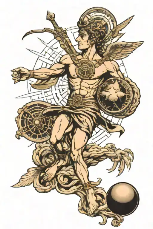 Atlas God Hermes
