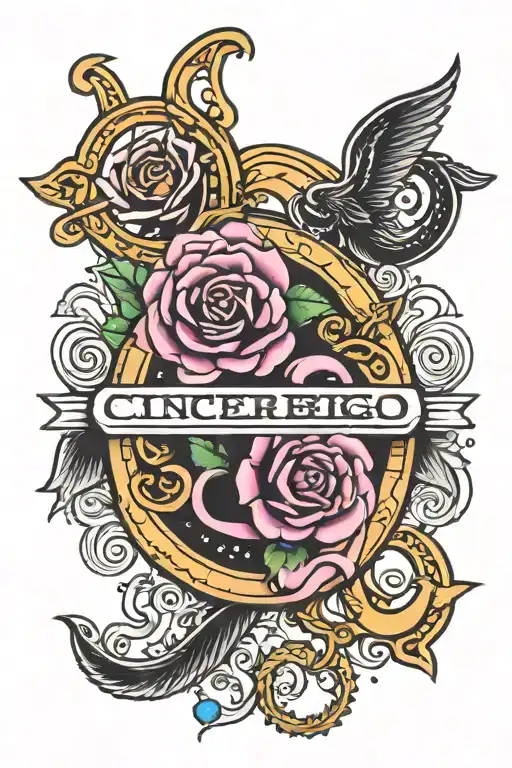 Cancer Virgo Libra Symbol