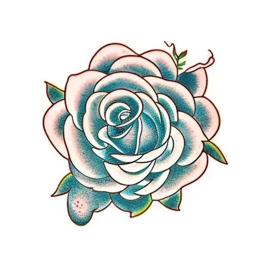 Camellia Flower And Rose