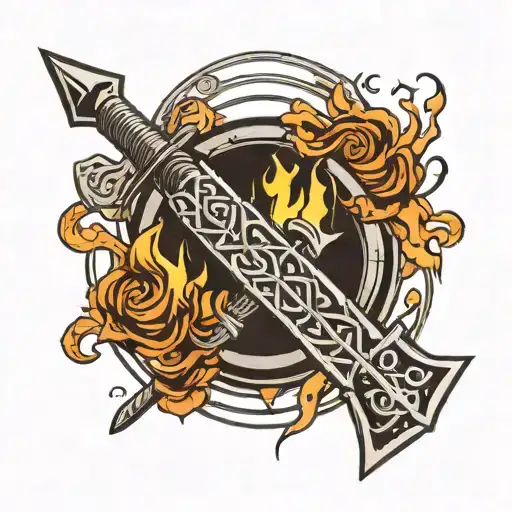 Dark Souls Spiral Sword On The Campfire