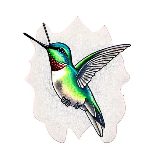 Hummingbird With Mandolin