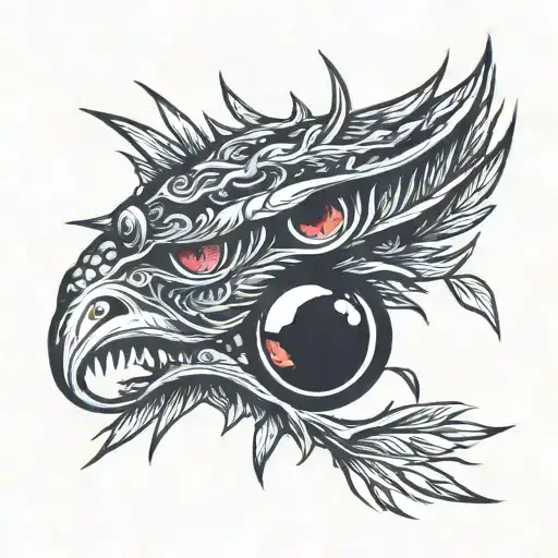 Red Eyes Into A Darkness