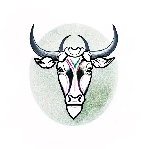 Zimbabwe Flag That Has An Eland Bull Inside It