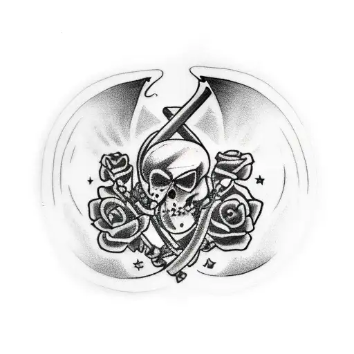 Fuck Cancer Tatoo With Cancer Symbol