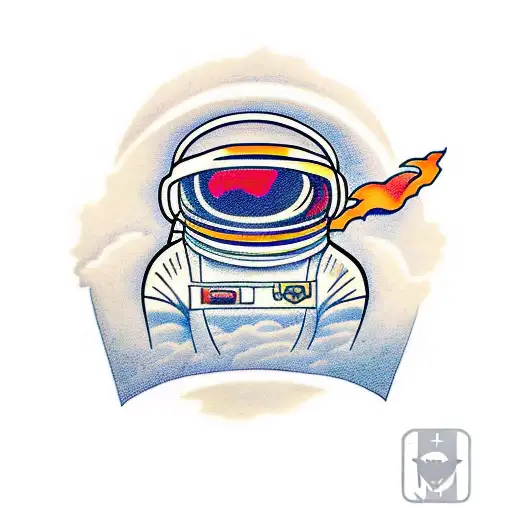 An Astronaut In A Black Hole