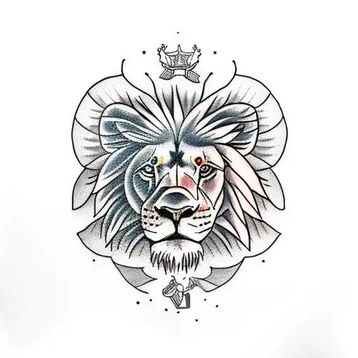 Lion And Bee
