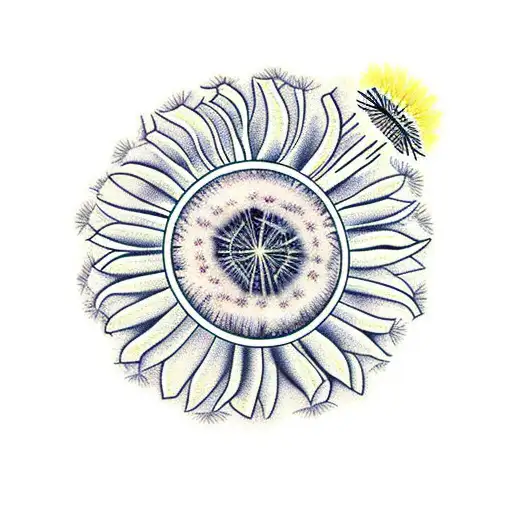 Dandelion With Bandaid