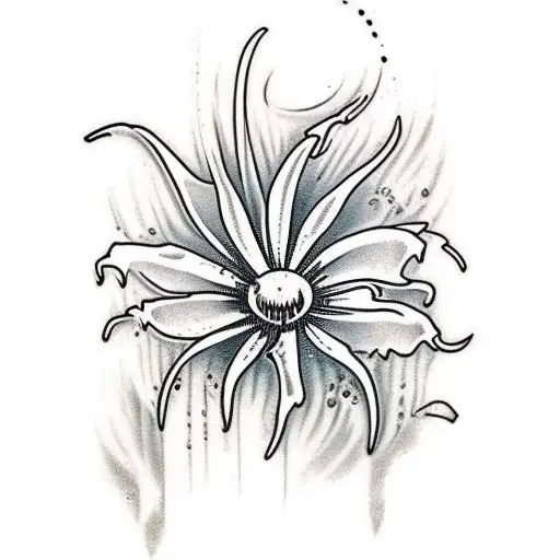 Spider Lily With Dripping Eyes