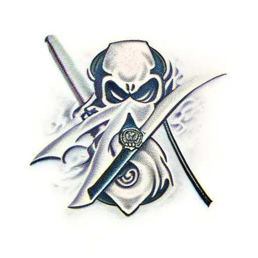 Rbwi Ninja Sword Blood Death