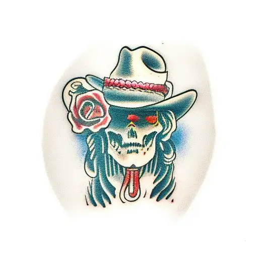 Vintage Western Cowgirl