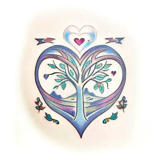 Tree Of Life And Heart