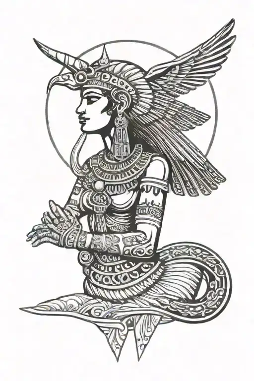 Maat Egyptian Goddess