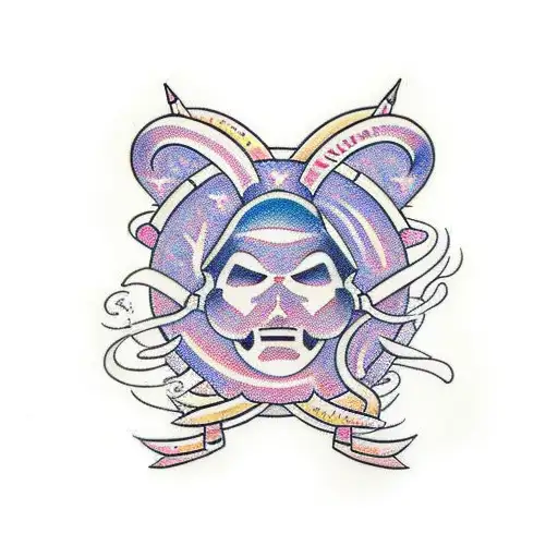 American Traditional Space Girly