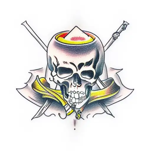 Death Reaper Holding An Hourglass