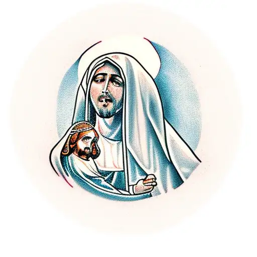 Mama Mary And Jesus