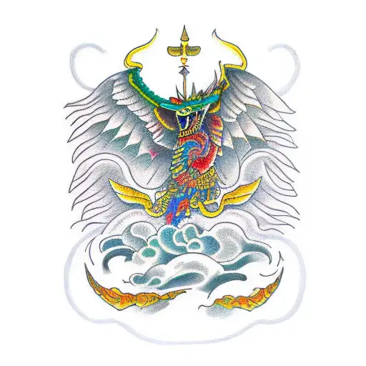 Quetzalcoatl As A Fur Of A Warrior