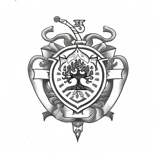 Tree Rod Of Asclepius Murphy Family Crest