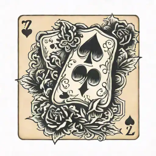 Two Of Spades Card