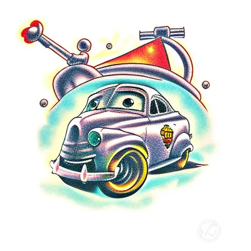 A Little Mater From The Film Cars