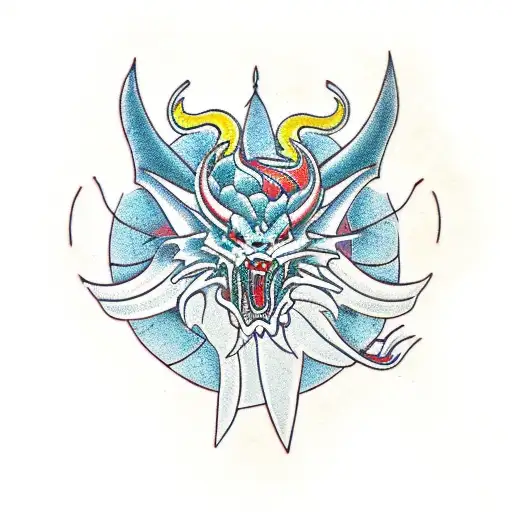 American Traditional Dragon