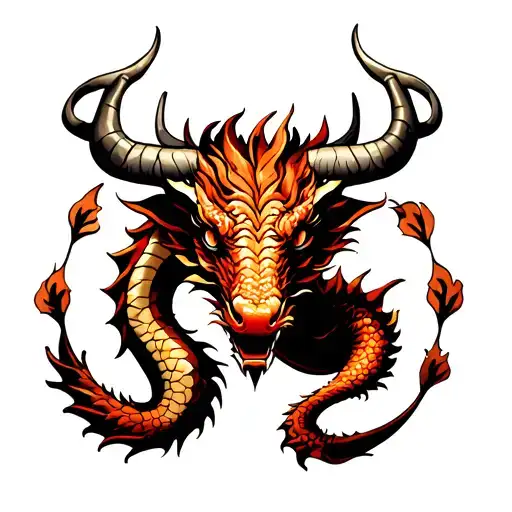 Dragon Taurus Zodiac Sign