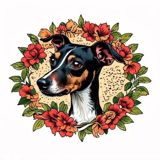 Italian Greyhound Side Profile