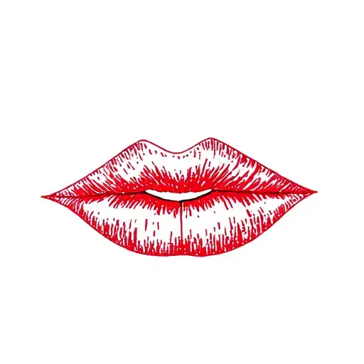 Lipstick Imprint