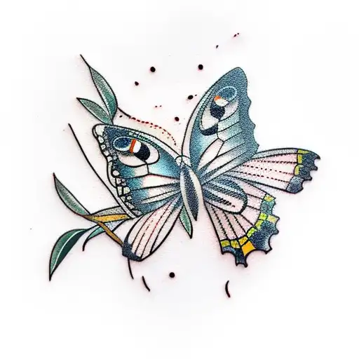 Olive Tree Butterfly