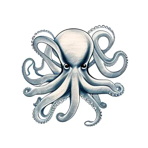 Octopus For Left Shoulder And Sleeve