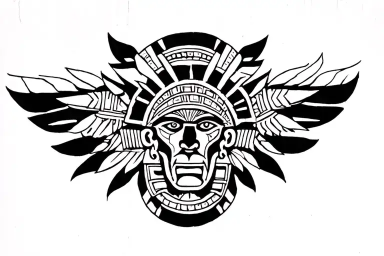 Coatlicue Aztec Chest