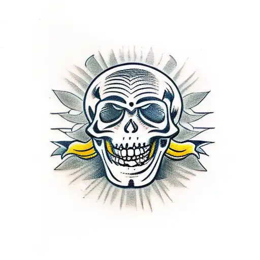 Monkey With Skeleton