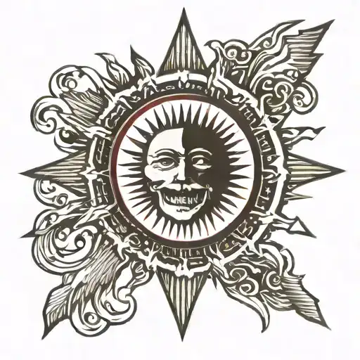 Sun With Text