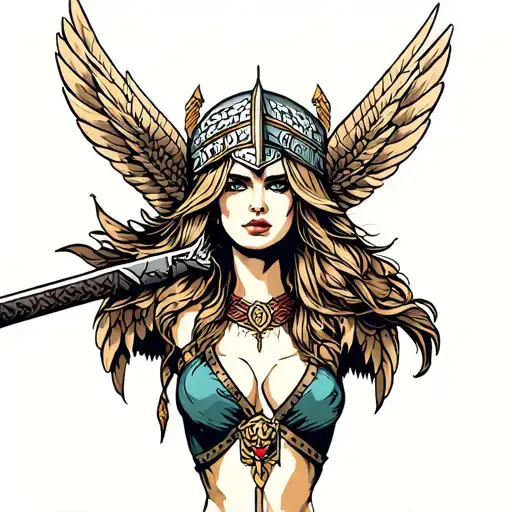 Valkyrie Mucha Warrior