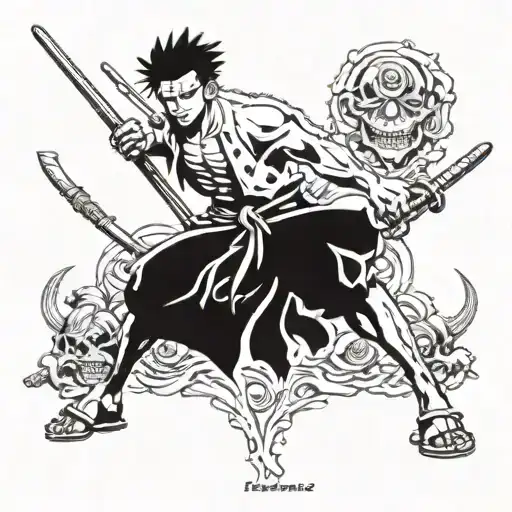 Roronoa Zoro One Piece Asura