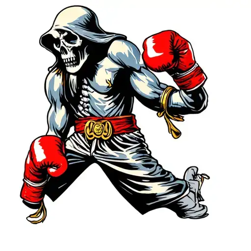 Grim Reaper Boxing Boxer