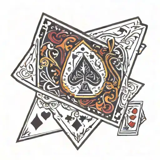 Ace Of Spades With Full House Dice Roll