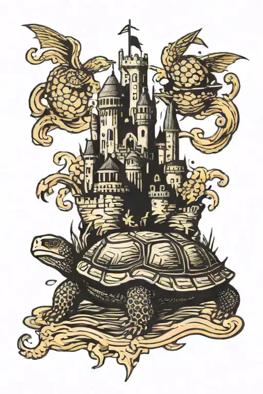 Castle And Turtle