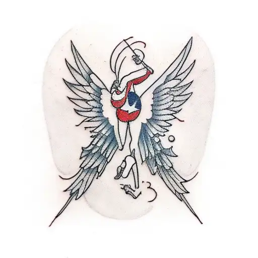 Person With A Buttleflier Wing