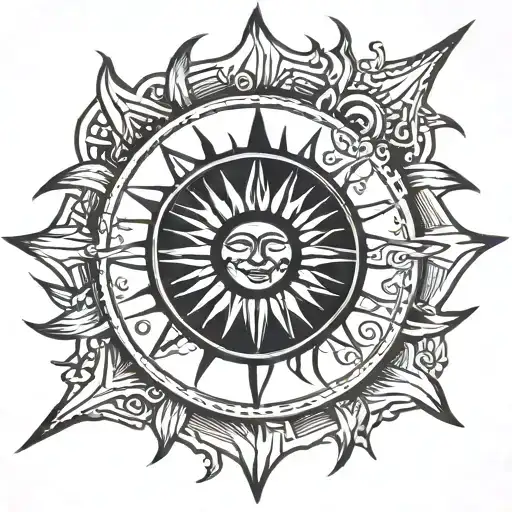 Black Sun American Traditional