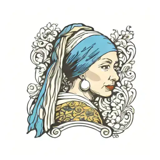 Girl With A Pearl Earring Painting