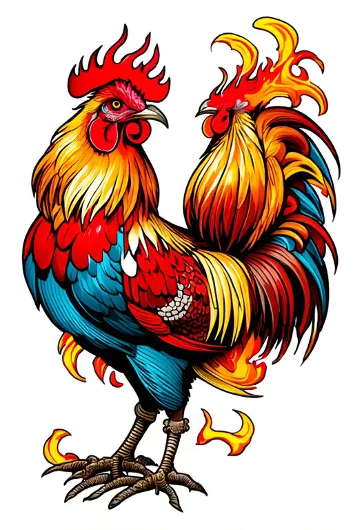 Fire Rooster