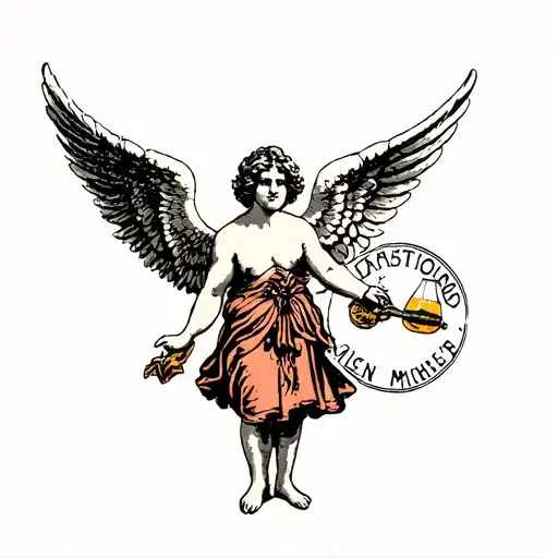 Angel Michel With Angel Ales