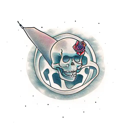 Skeleton With Typewriter