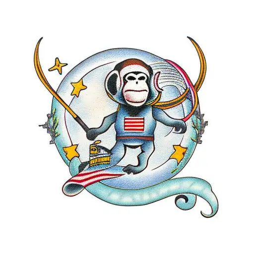 Astronaut Monkey
