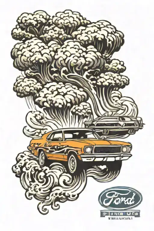Ford Pinto Dust Cloud