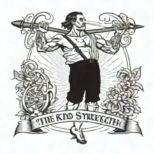 The Kind Of Strength It Takes To Stand Before A Giant With Just A Sling And A Stone