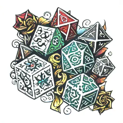 Dungeons And Dragons Dice